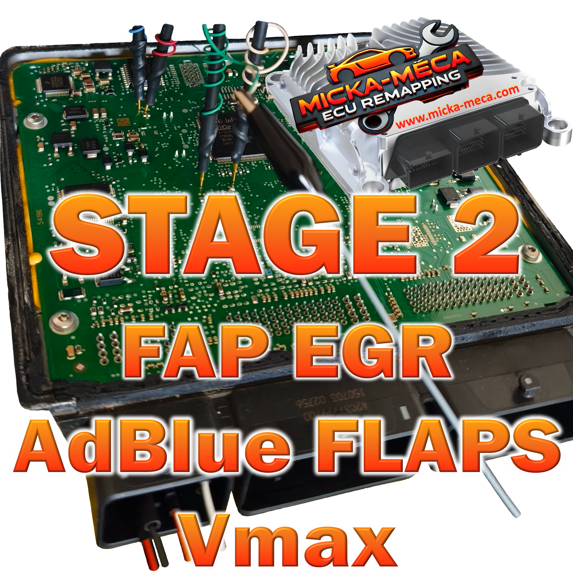 REPROGRAMMATION - STAGE 2 (AdBlue+FAP+EGR+FLAPS)